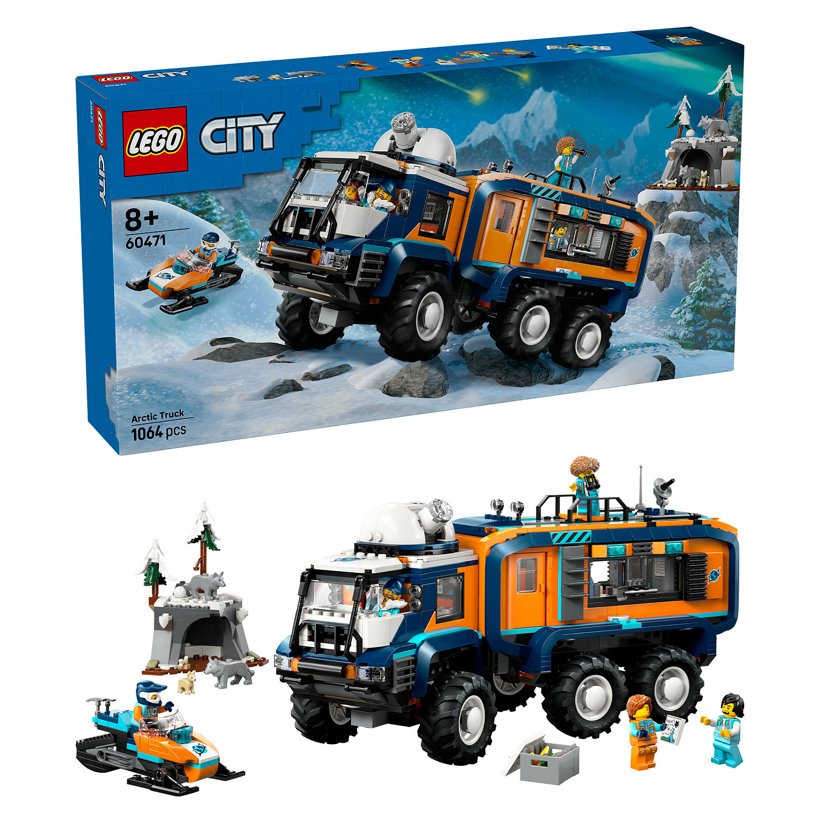 LEGO Artic Explorer Science Lab Truck 60471 - Figura 2