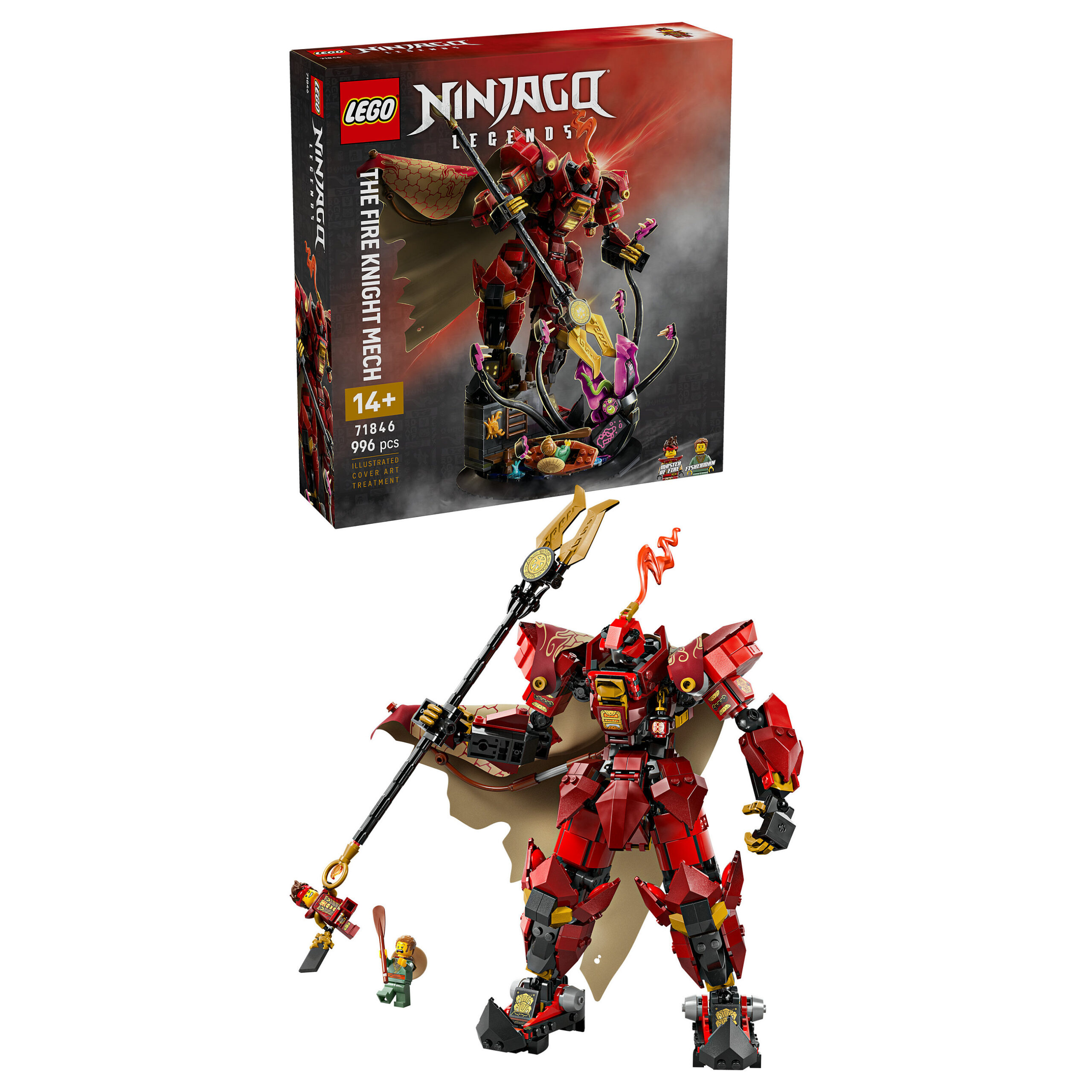 LEGO Ninjago The Fire Knight Mech 71846 - Figura 2