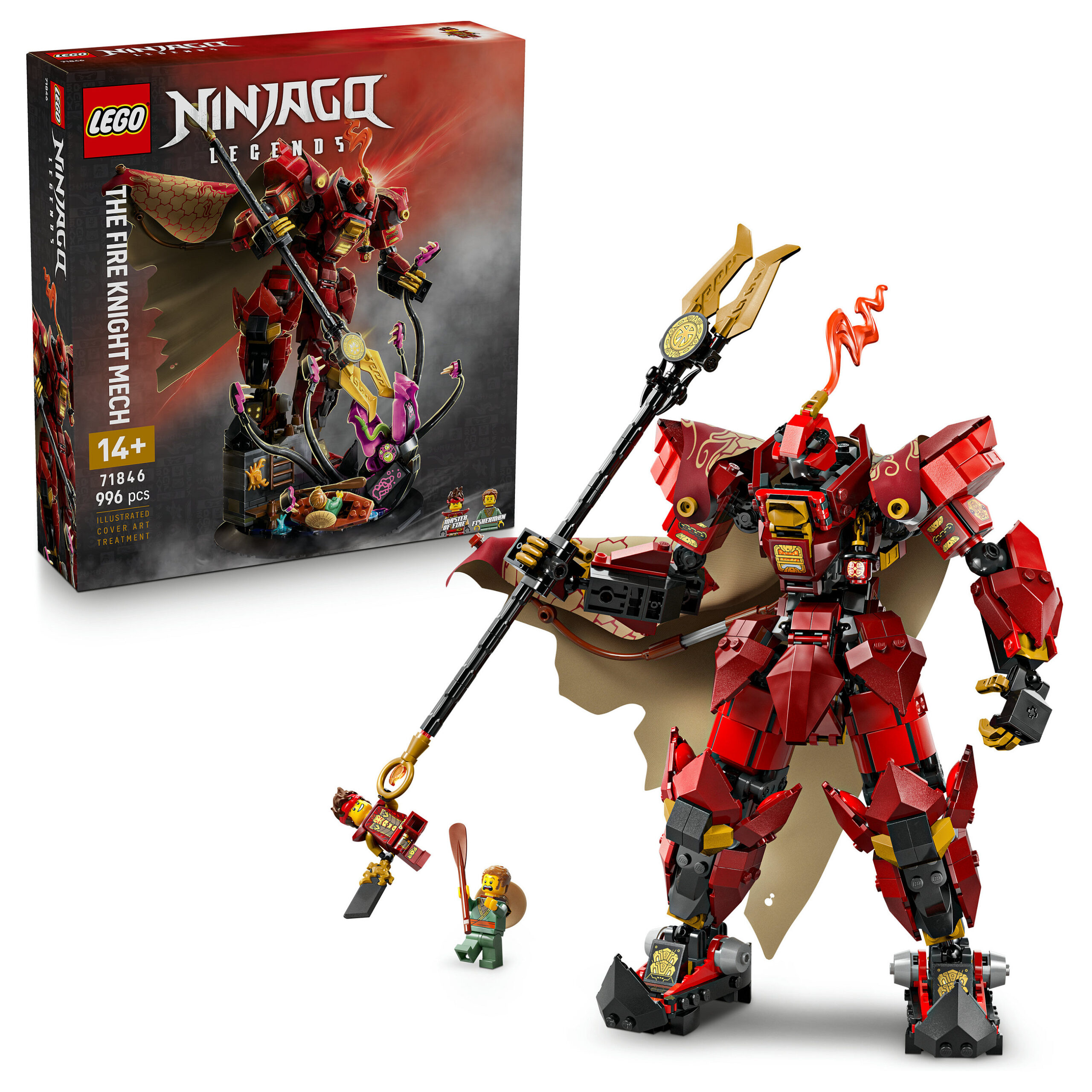 LEGO Ninjago The Fire Knight Mech 71846 - Figura 3