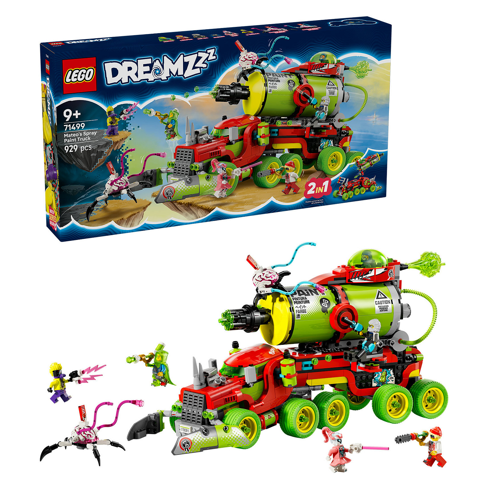 LEGO DREAMZzz Mateo’s Spray Paint Truck 71499 - Figura 2