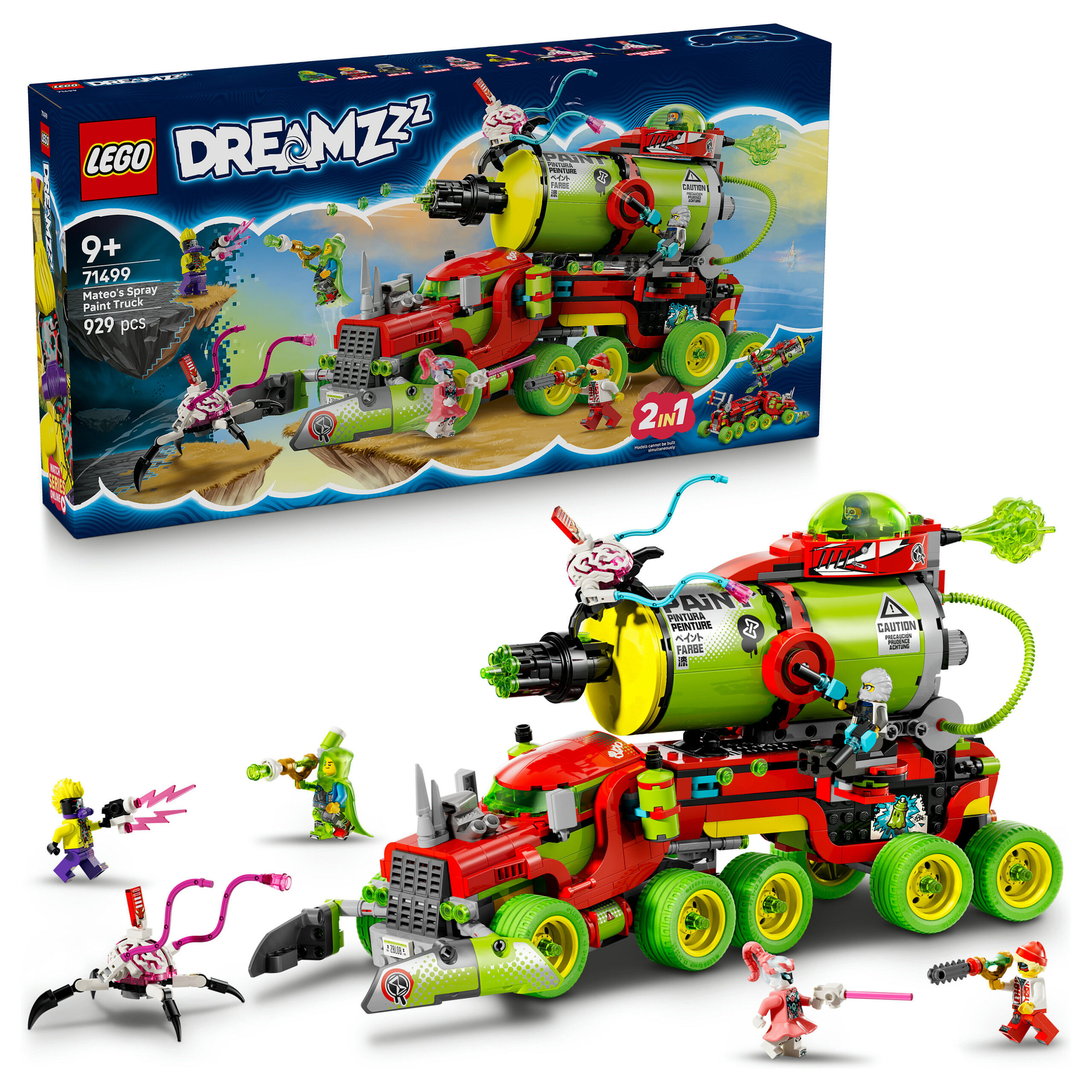 LEGO DREAMZzz Mateo’s Spray Paint Truck 71499 - Figura 3