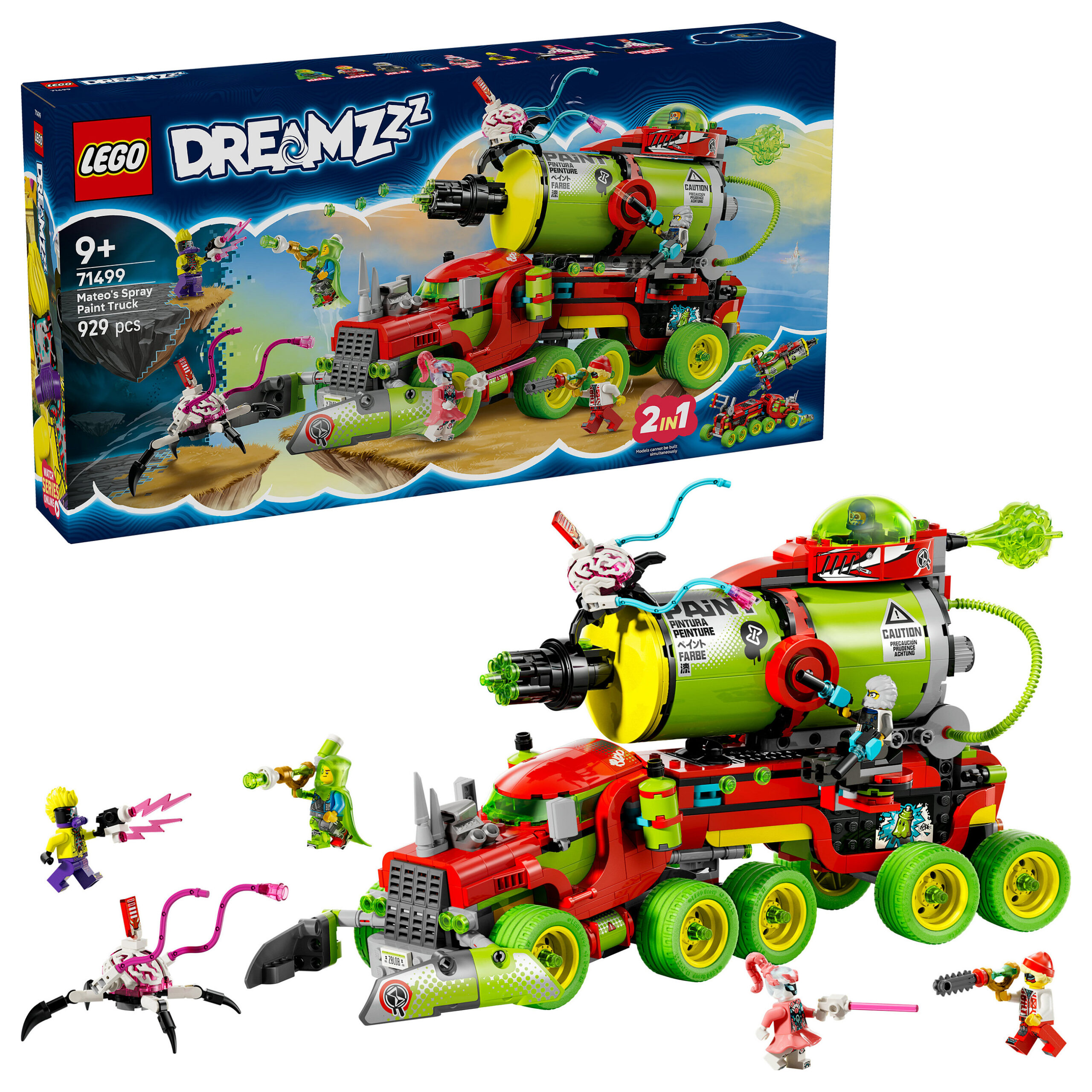 LEGO DREAMZzz Mateo’s Spray Paint Truck 71499 - Figura 4