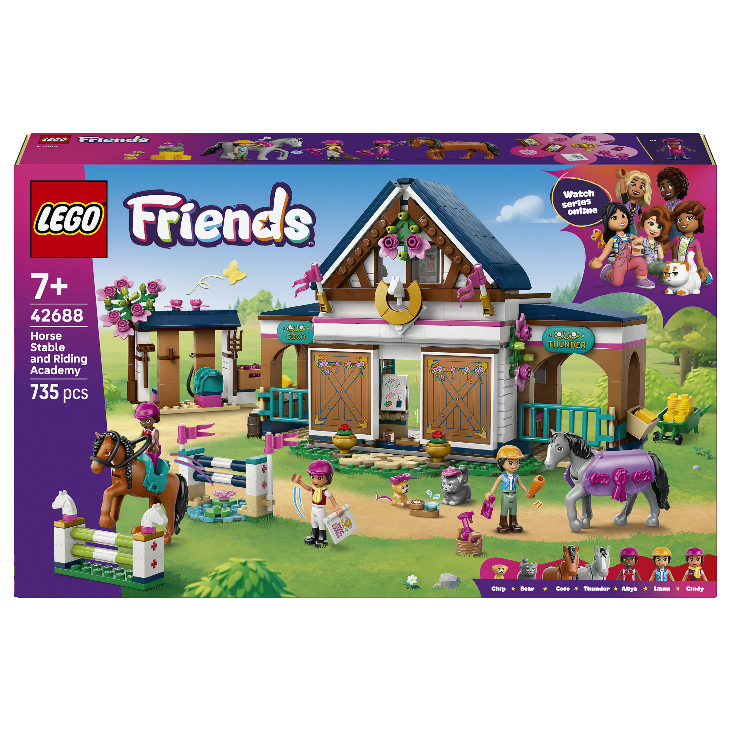 LEGO Friends Horse Stable and Riding Academy 42688