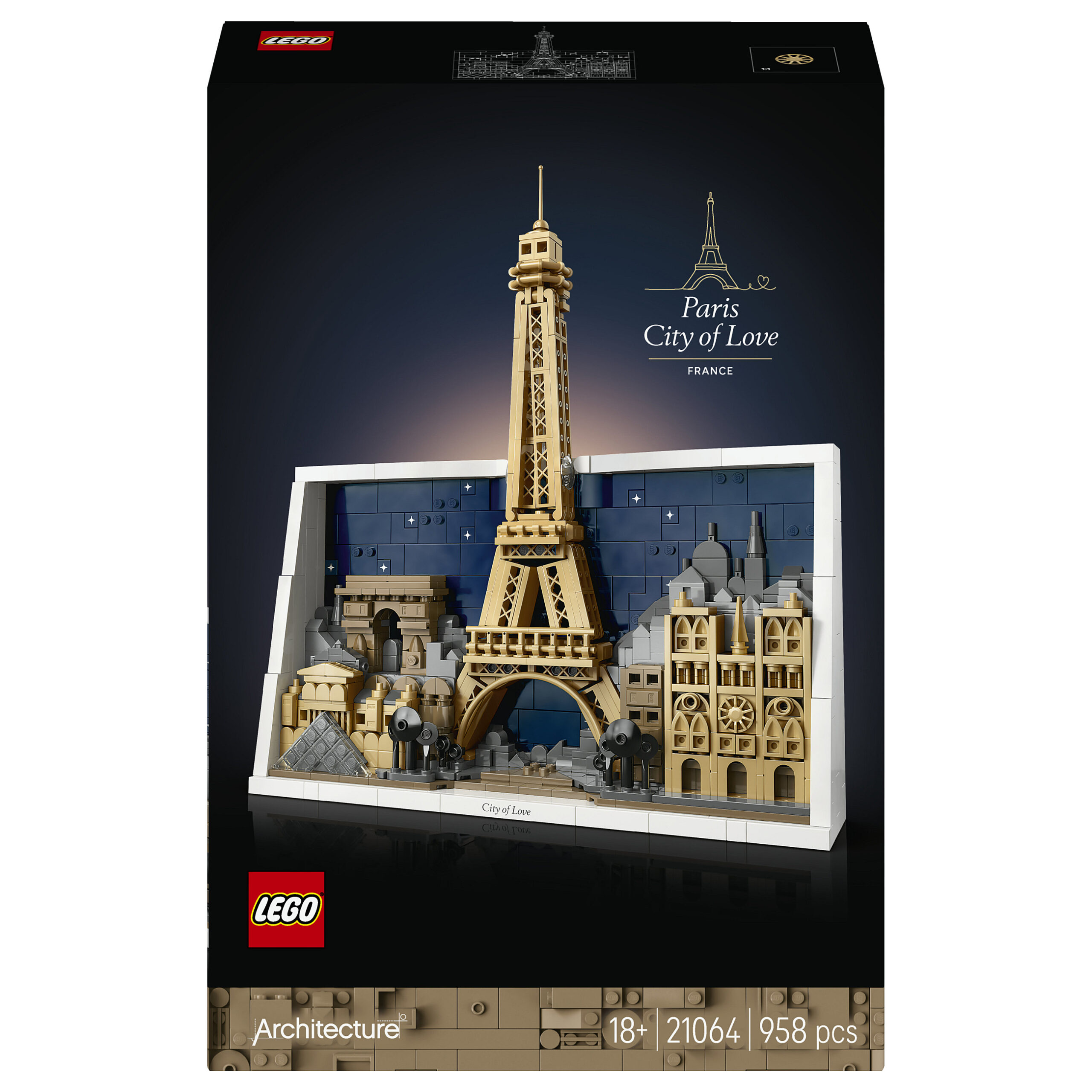LEGO Architecture Paris City of Love 21064