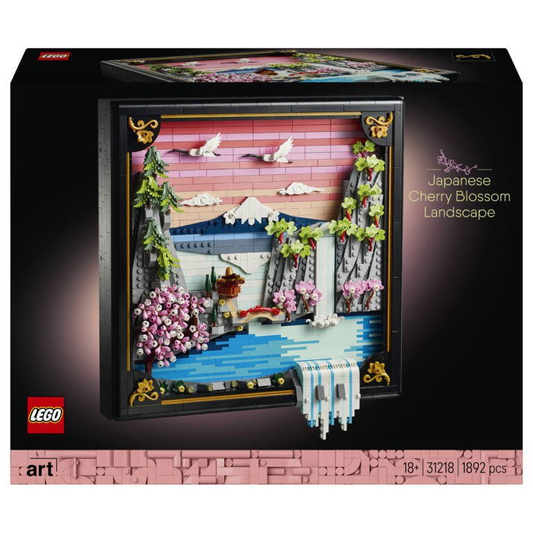 LEGO Art Japanese Cherry Blossom Landscape 31218