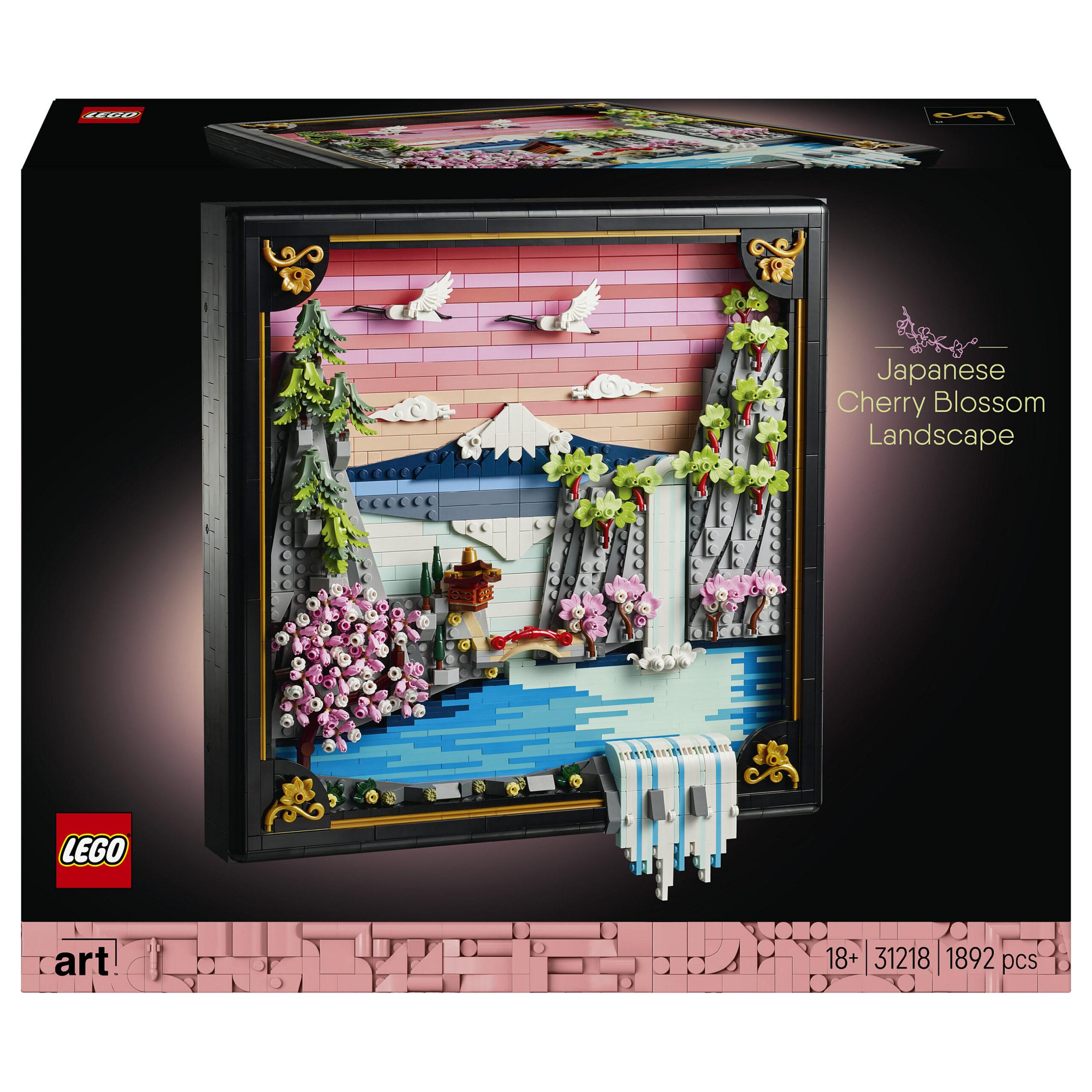 LEGO Art Japanese Cherry Blossom Landscape 31218