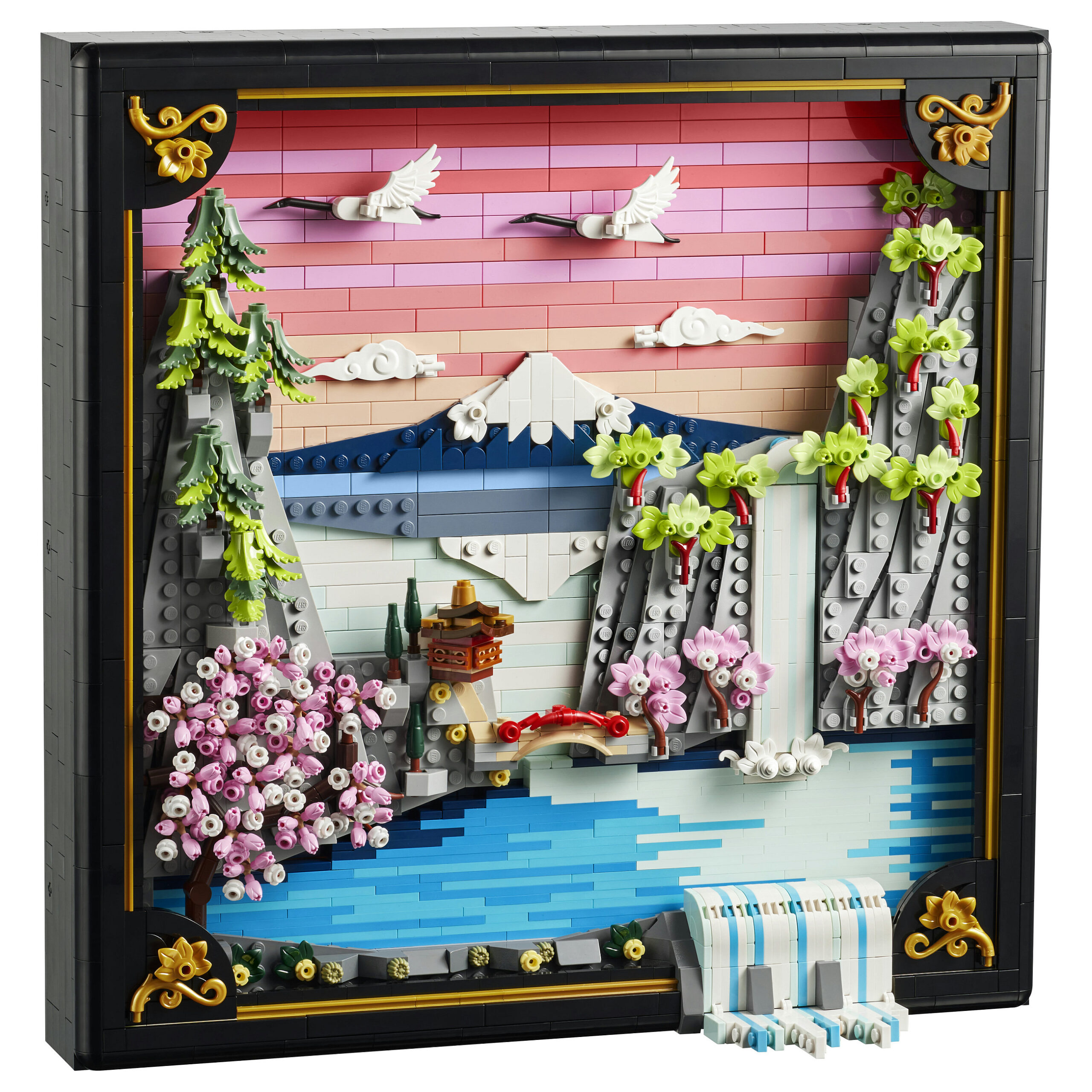 LEGO Art Japanese Cherry Blossom Landscape 31218 - Figura 2