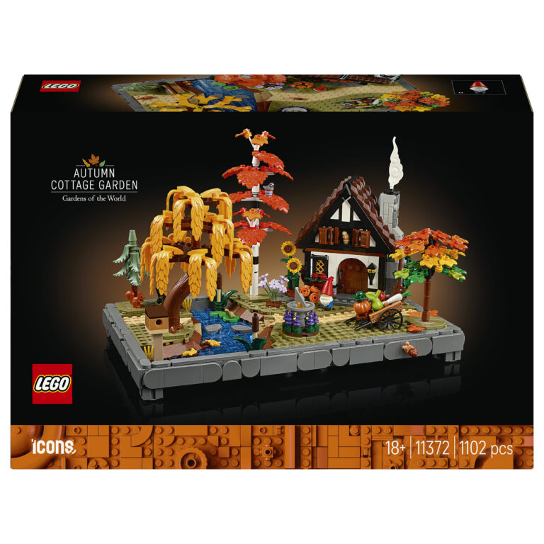 LEGO Icons Autumn Cottage Garden 11372