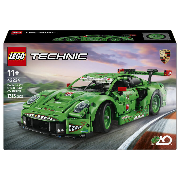 LEGO Technic Porsche 911 GT3 R REXY AO Racing Race Car 42224