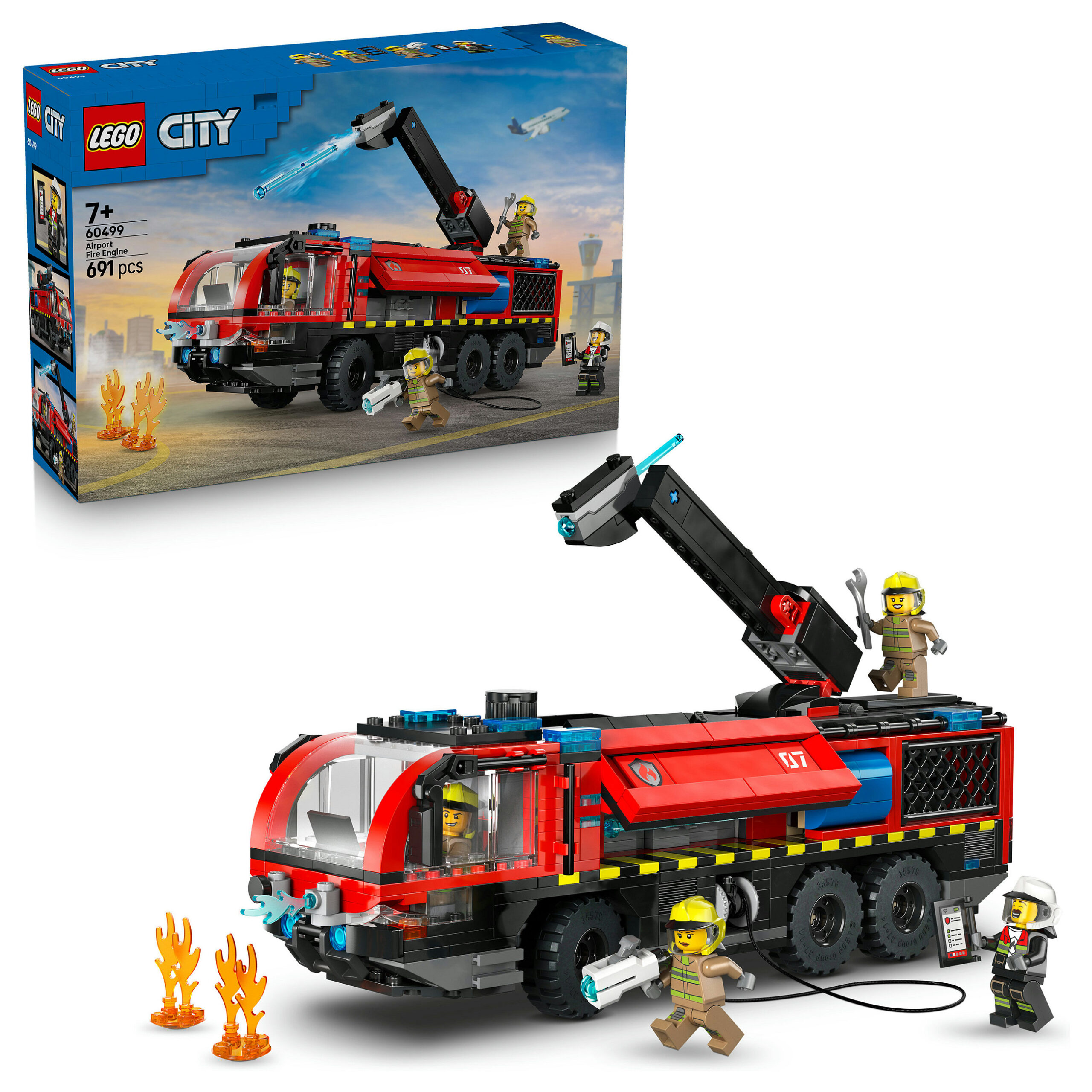 LEGO City Airport Fire Truck 60499 - Figura 5