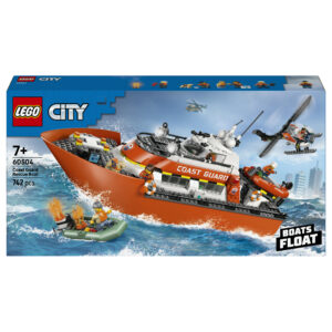 LEGO City Coast Guard Rescue Boat and Helicopter 60504