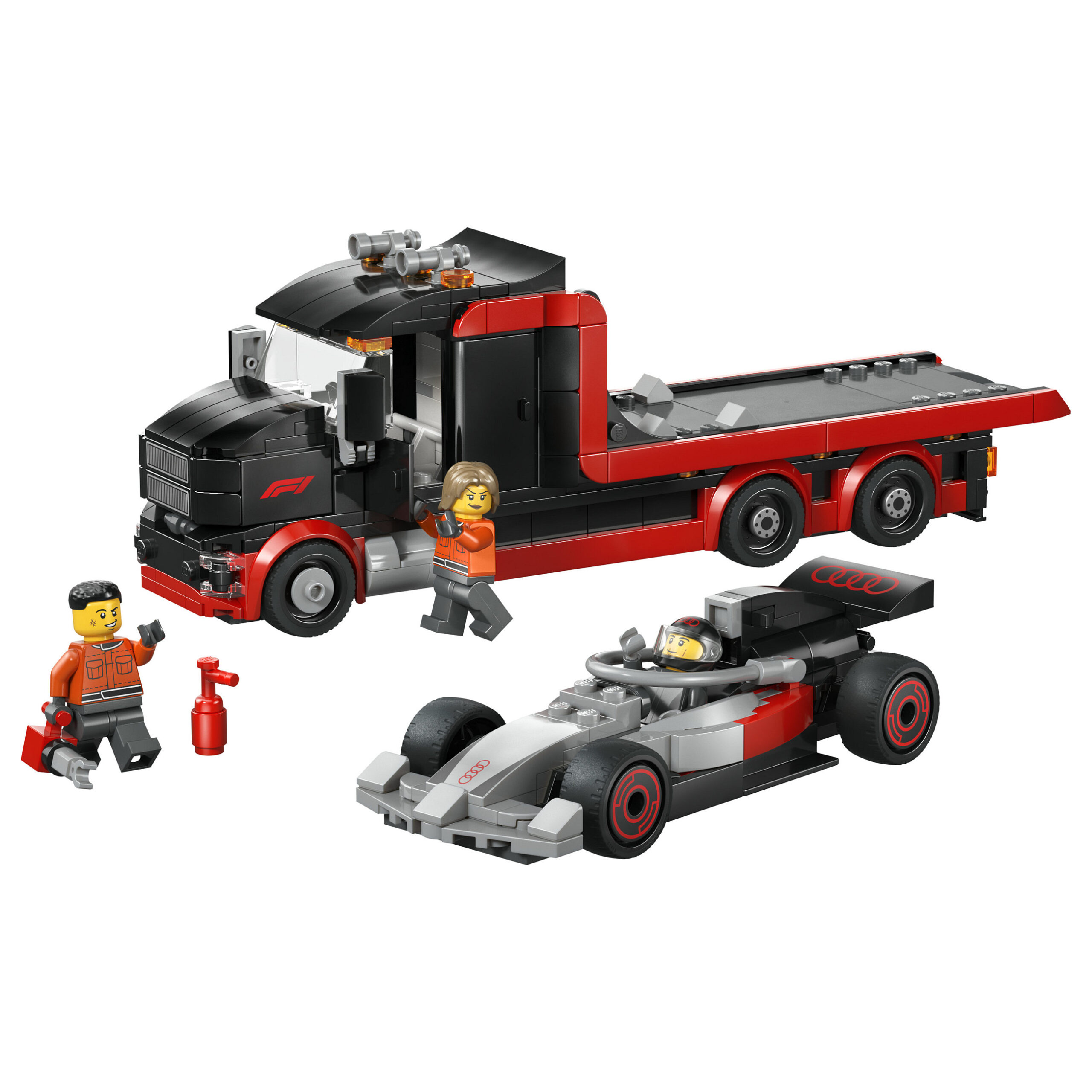 LEGO City F1 Truck with Audi F1 Racing Car 60493 - Figura 2