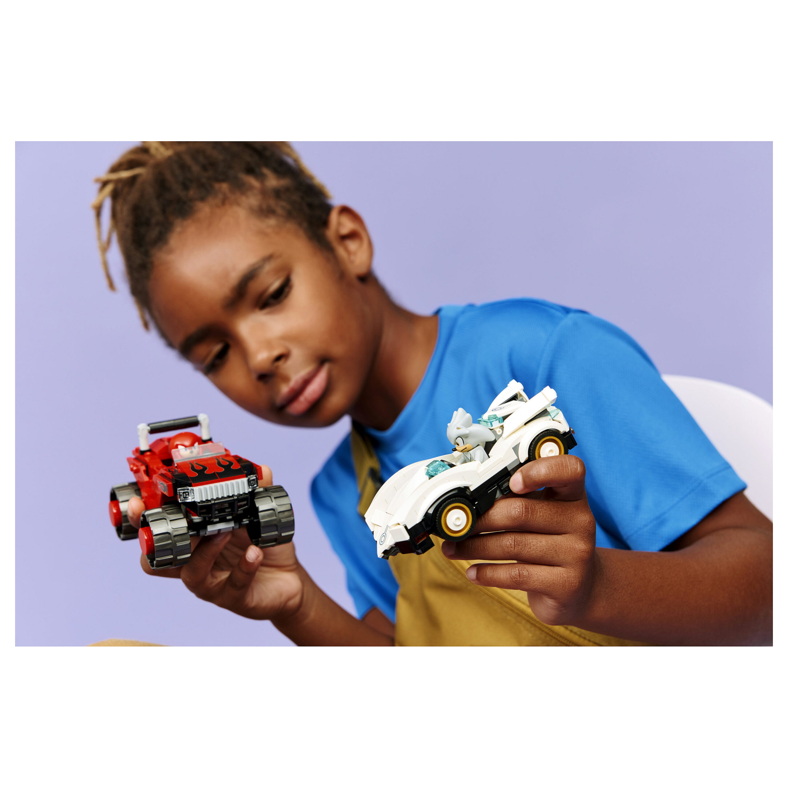 LEGO Silver's Car VS Knuckles' Monster Truck 77118 - Figura 5