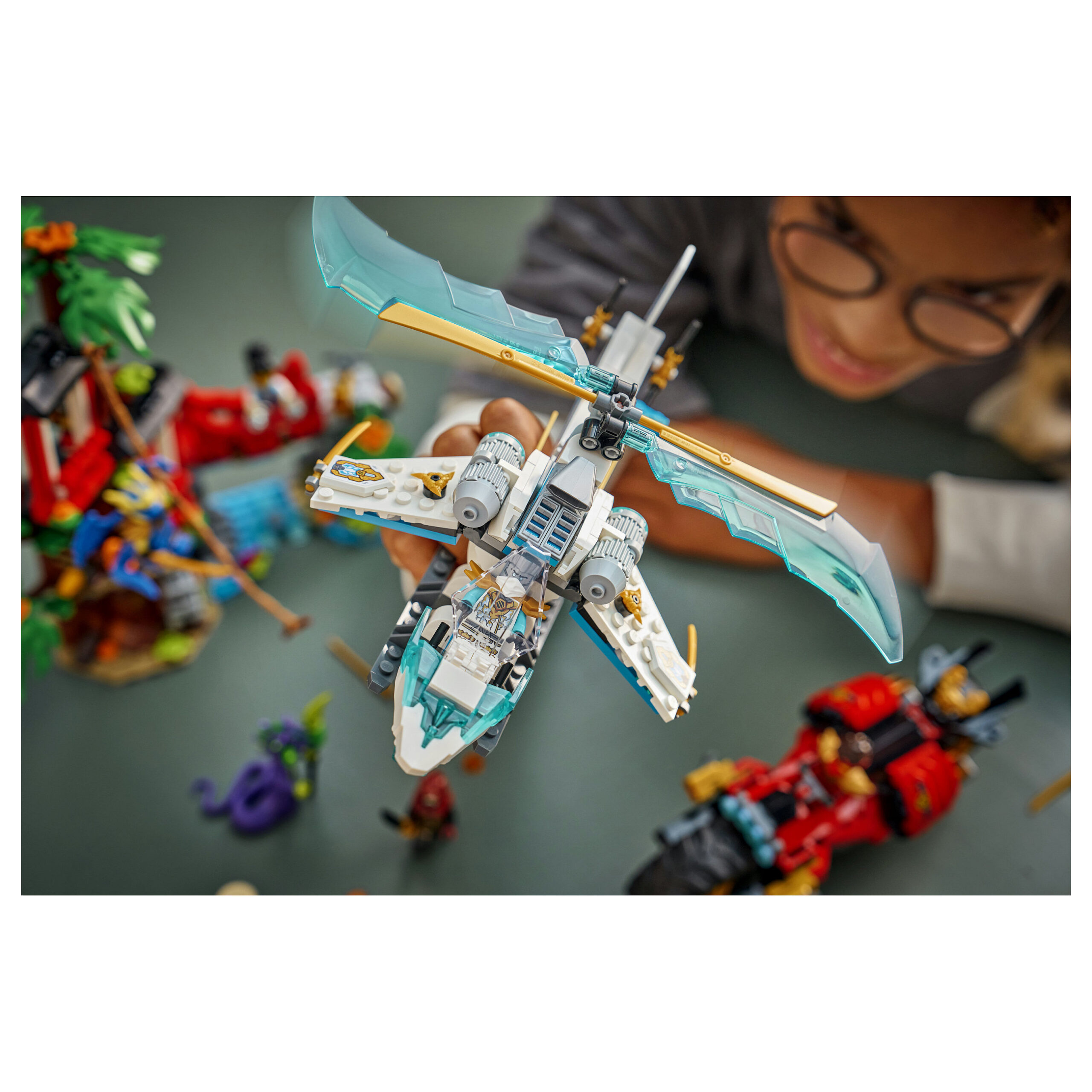 LEGO Ninja Vehicle Tree House Battle 71857 - Figura 4