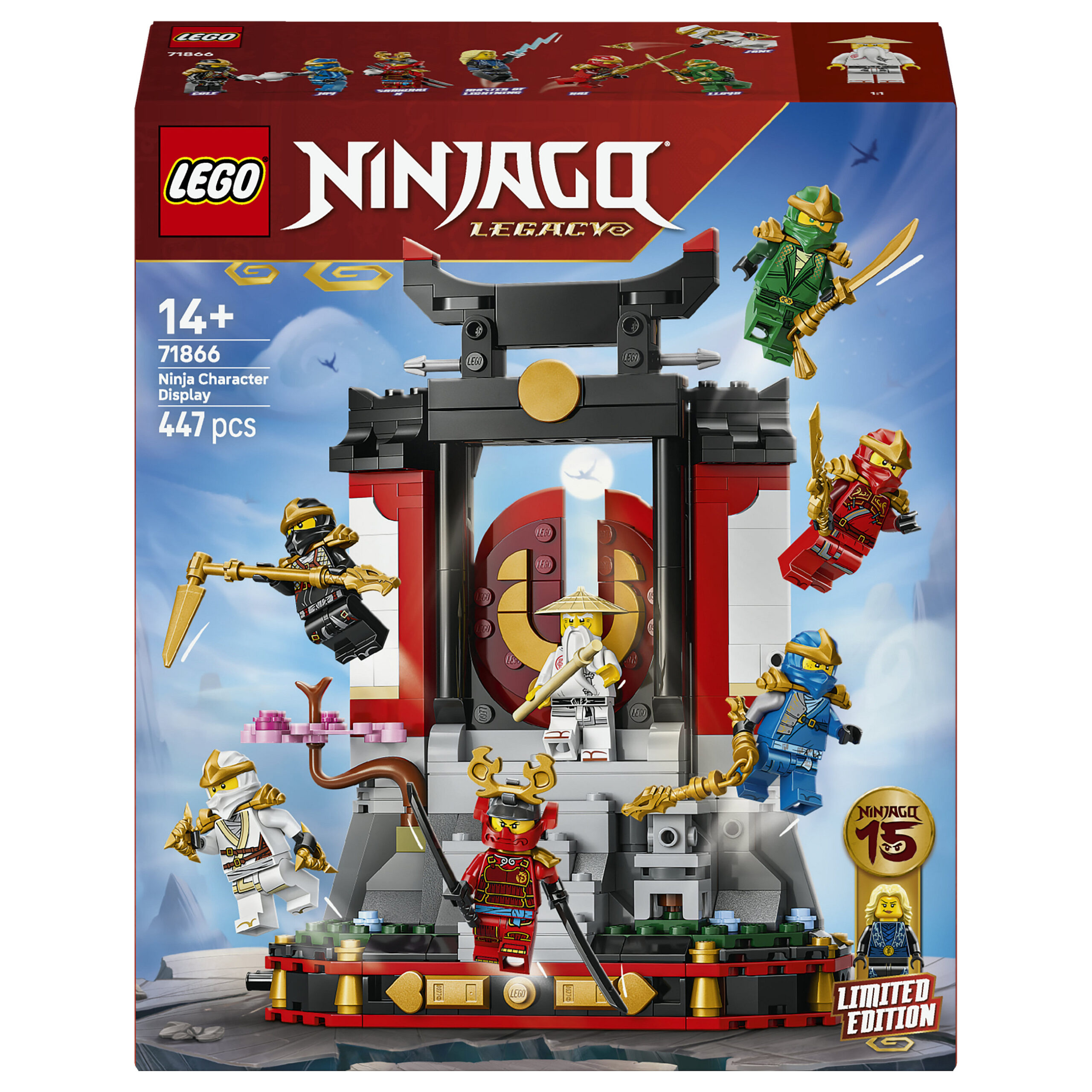 LEGO Ninjago 15th Anniversary: Ninja Display Characters 71866