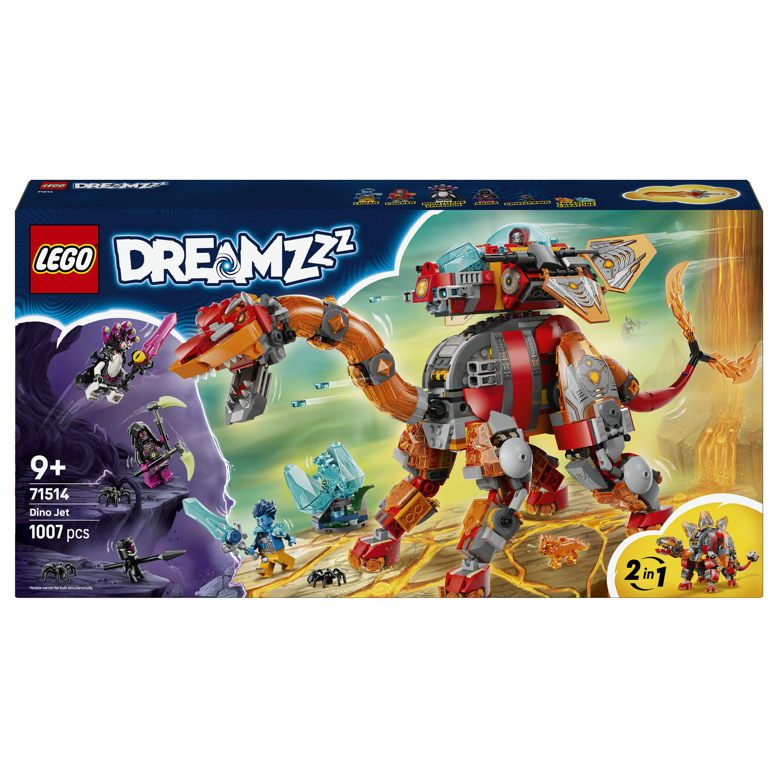 LEGO DREAMZzz Dino Jet Fighter 71514