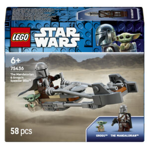 LEGO Star Wars The Mandalorian and Grogu's Speeder Bike 75436