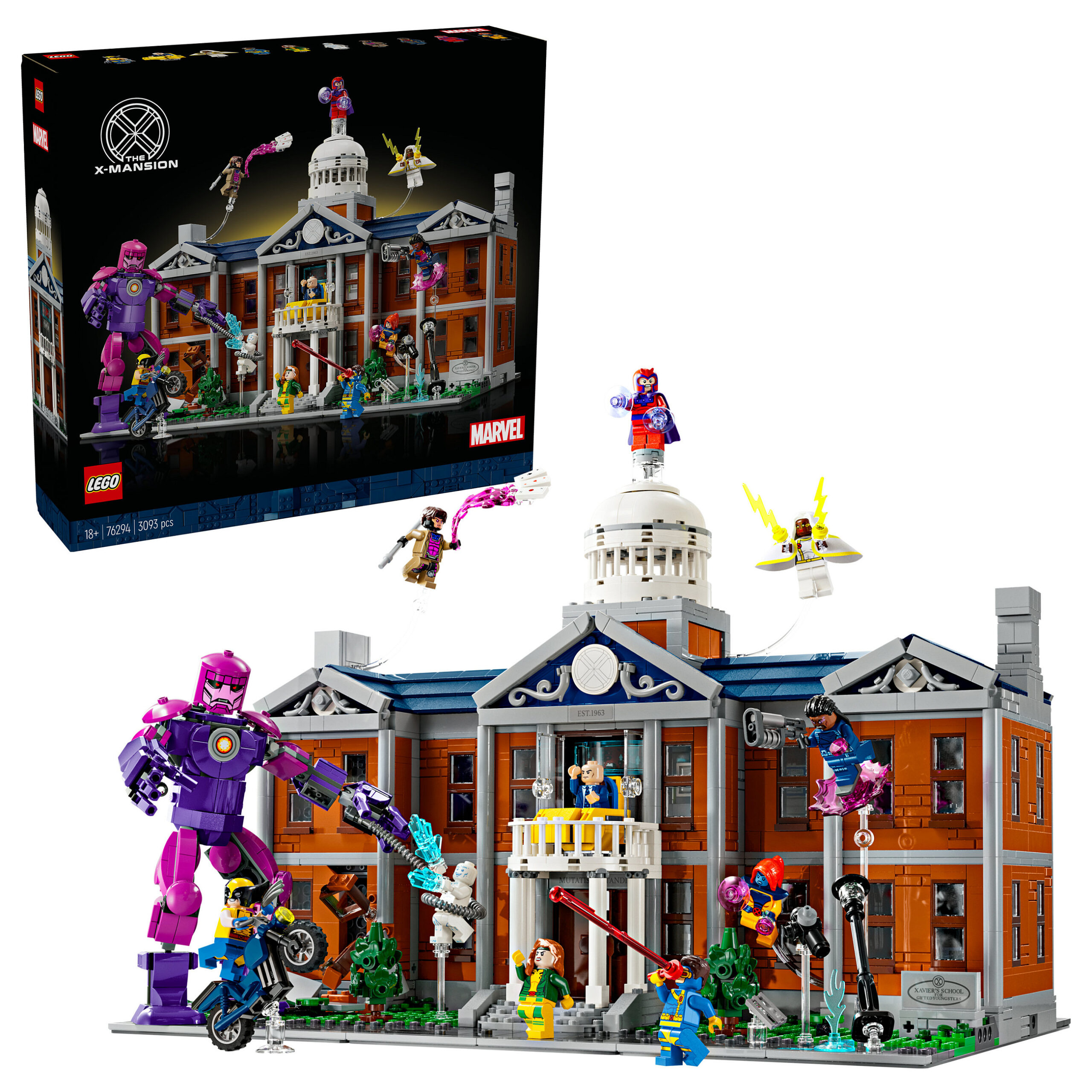 LEGO Marvel Super Heroes X-Men: X-Mansion 76294 - Figura 2