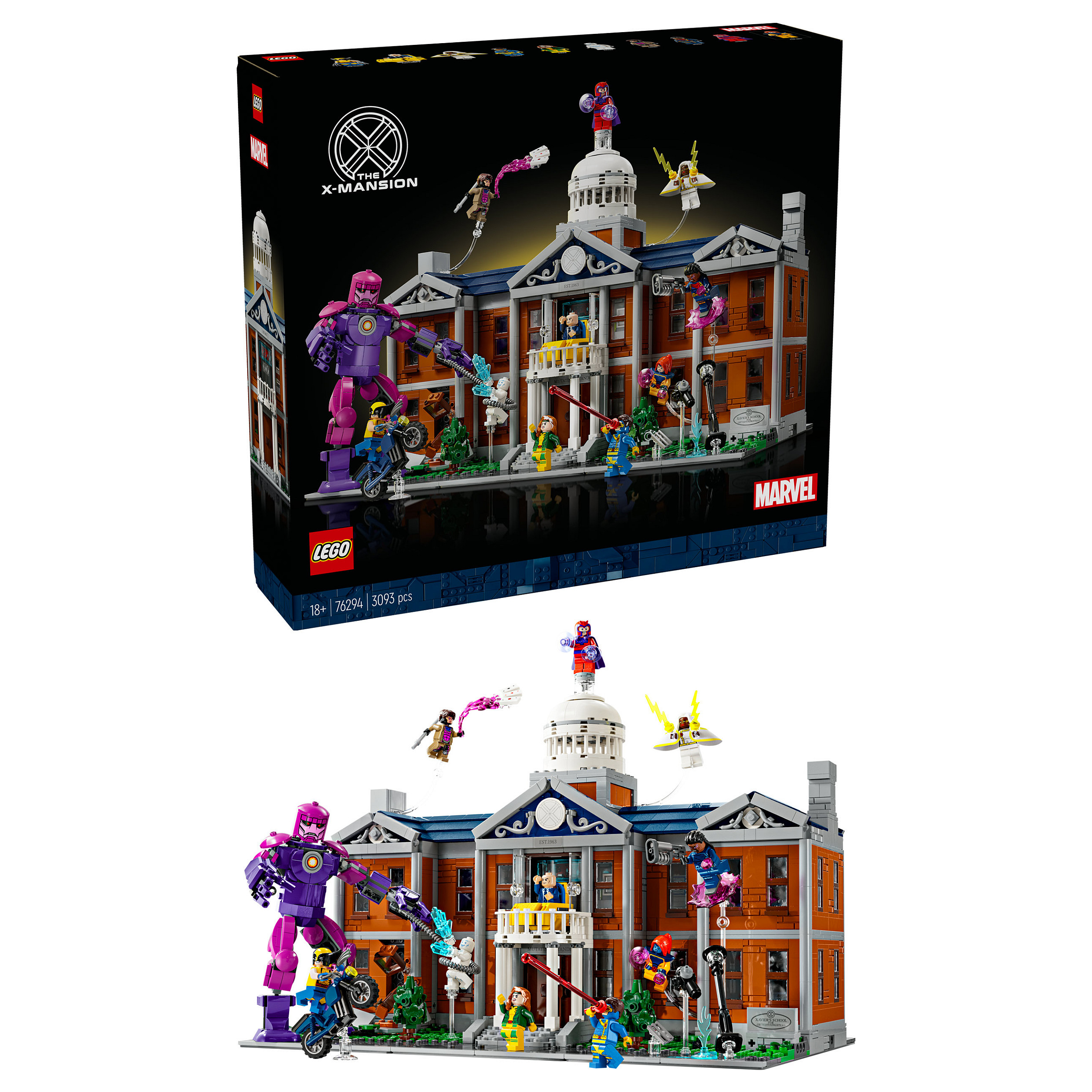 LEGO Marvel Super Heroes X-Men: X-Mansion 76294 - Figura 3