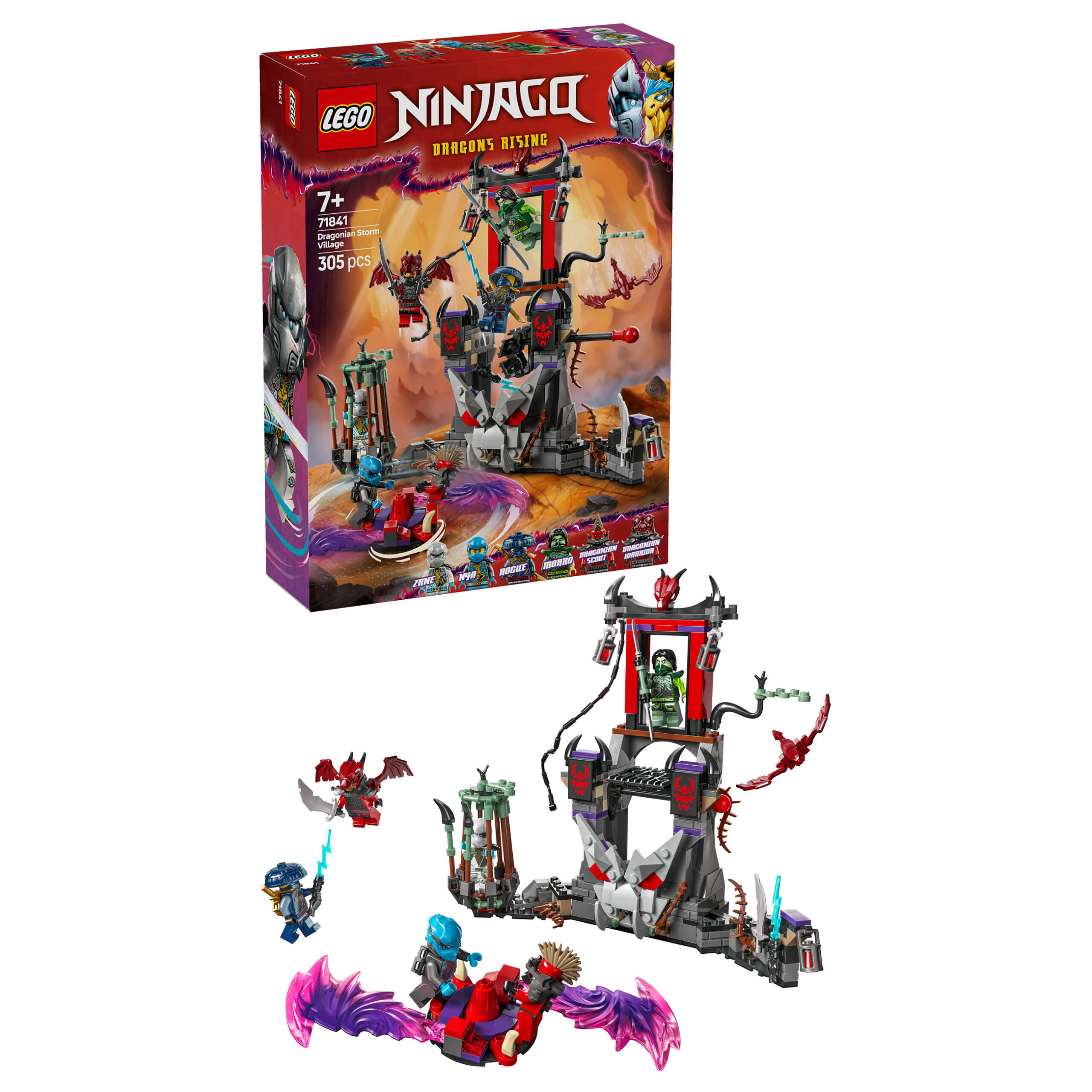 LEGO Ninjago Dragon Storm Village 71841 - Figura 3