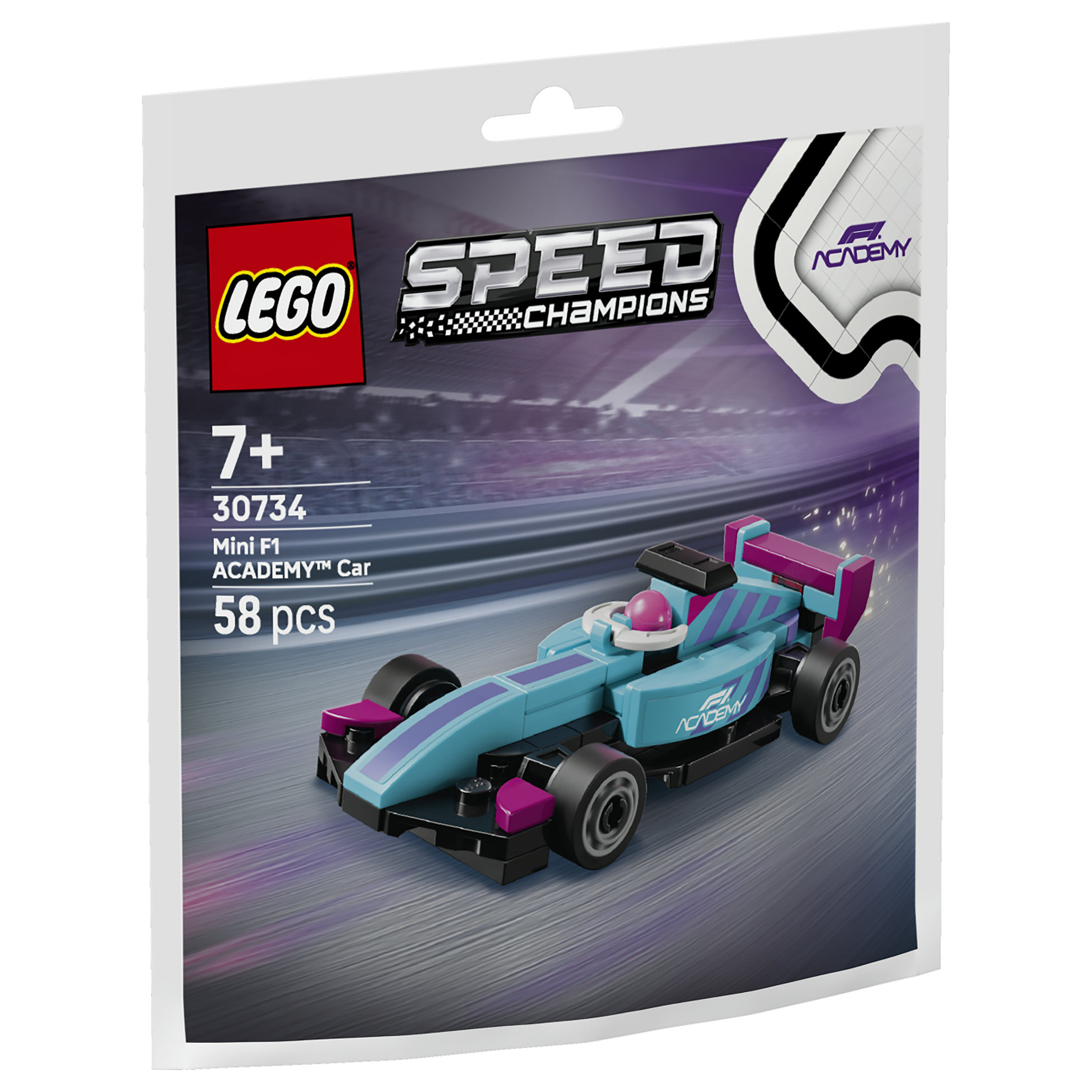 LEGO Speed Champions F1 Academy Mini Car 30734 - Figura 4