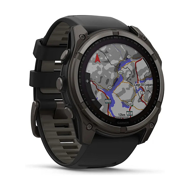 Orë e mençur Garmin Fenix 8 / 51 mm / Solar - Graphite/Titanium Carbon Grey / Silicone Strap - Figura 3