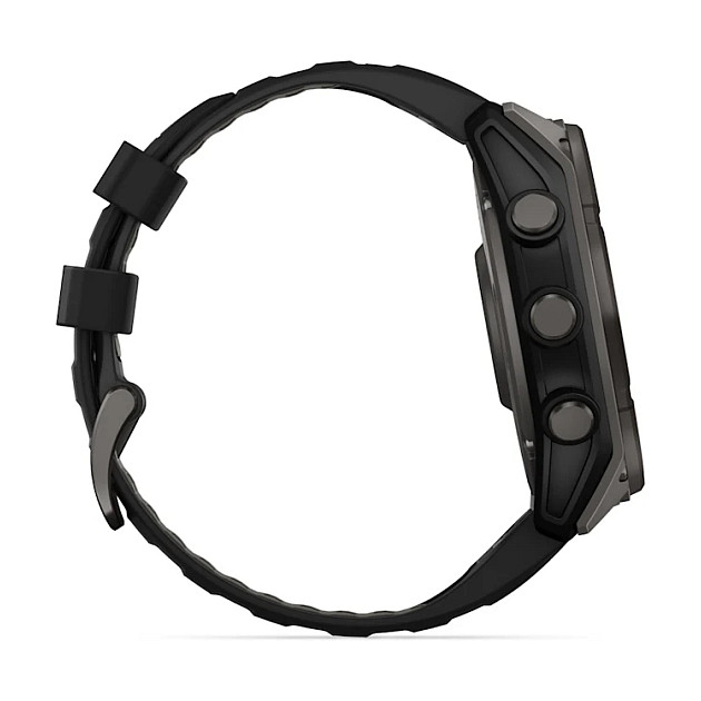 Orë e mençur Garmin Fenix 8 / 51 mm / Solar - Graphite/Titanium Carbon Grey / Silicone Strap - Figura 5