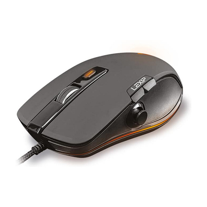 Maus Gaming me kabllo LEXIP NP93 / 12000 DPI