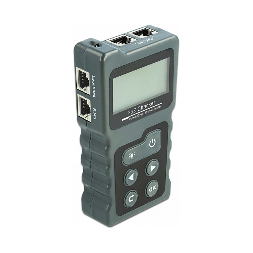 Delock LCD Cable Tester / RJ45 / PoE / DC