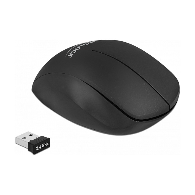 Maus pa kabllo Delock Ergonomik USB – Zezë