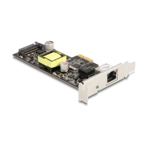 DeLOCK PCI Express x1 2.5 Gigabit LAN Card Intel i225 1x RJ45 PoE+ Network Adapter 5