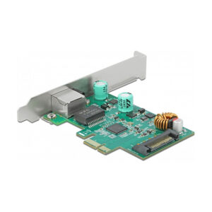 DeLOCK PCI Express x1 2.5 Gigabit LAN Card RTL8125 1x RJ45 PoE+ Network Adapter 6