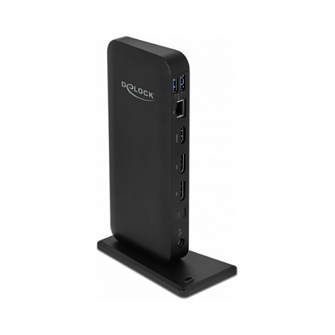 Docking Station Delock USB-C DP 1.4 4K - HDMI / DP 1.4 / USB 3.2 / LAN / PD 3.0