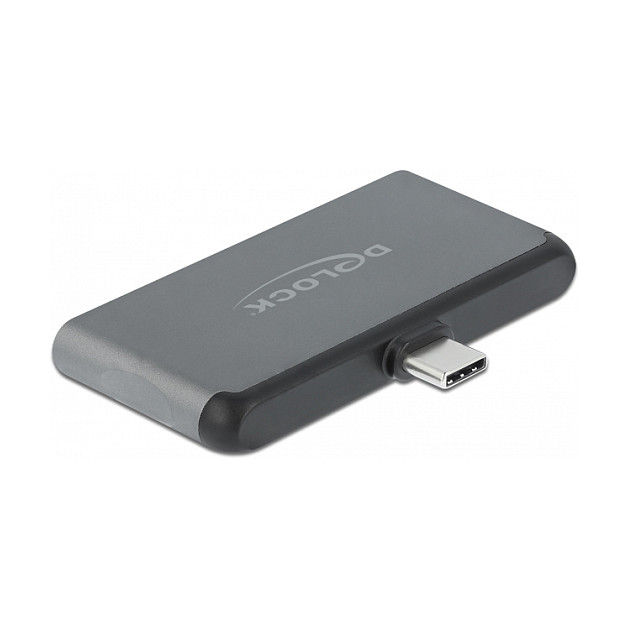 Mini Dockingstation Delock for iPad Pro / Mobile Devices with 4K 60 Hz from USB-C to USB2.0 / HDMI / USB-C/ Headset 3.5 mm 4 pin jack - Figura 2
