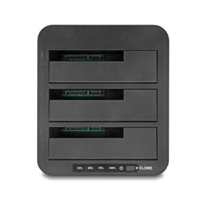 Duplikator USB Docking Station / 3×SATA HDD/SSD – Zezë 8