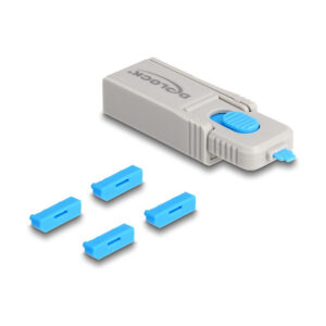 Set Bllokues për Porta Delock DisplayPort / 4 Copë + Vegël për Zhbllokim 6