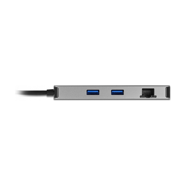 Docking Station DeLOCK / 4K / Dual / 2xHDMI / 2xUSB-A / 2xDisplayPort / SD / LAN - Gri - Figura 2