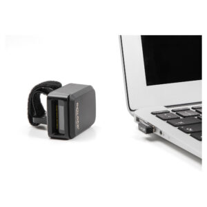 Skaner Delock unazor i barkodeve 1D/2D me 2.4GHz ose Bluetooth dhe funksion karikimi wireless 8