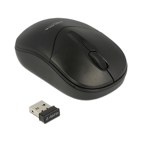 Maus pa kabllo Delock Optike Mini 3-Butona 2.4 GHz - Zezë
