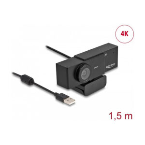 Webcam USB UHD / Mikrofon / 4K UHD / 110° / Stativ – Zezë 7