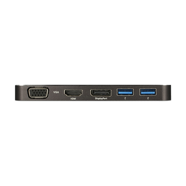 Docking Station DeLOCK / 4K / 1xHDMI / 1xDisplayPort / 1xVGA / 2xUSB-A / 1xUSB-C - Zezë - Figura 5