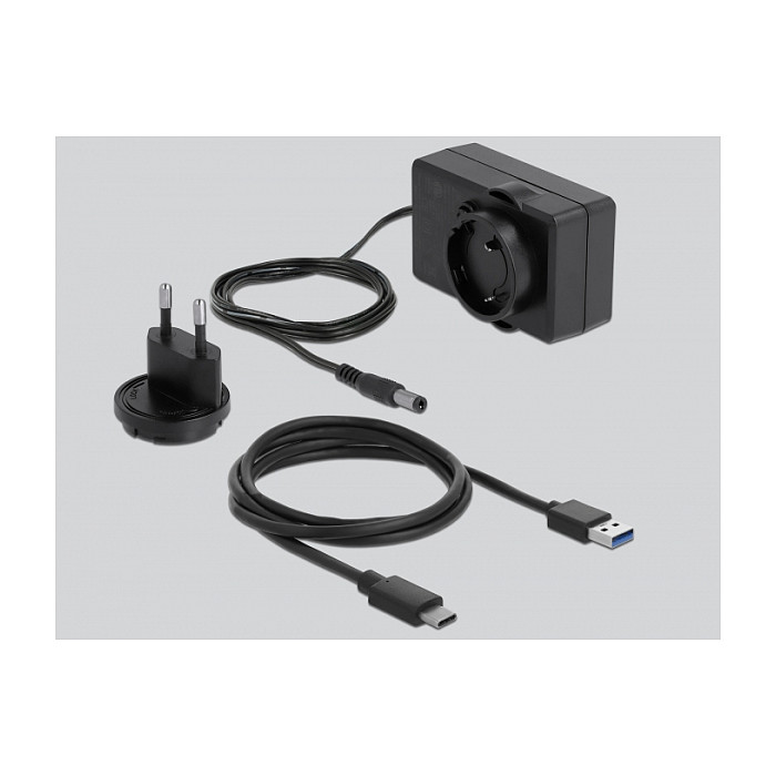 Docking Station DeLOCK / 2×SATA HDD/SSD - Transparente - Figura 4