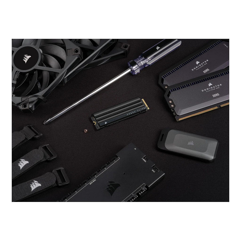 SSD të Brendshme CORSAIR MP600 ELITE / 1TB / M.2 2280 / PCIe Gen4 x4 / NVMe / 3D TLC NAND - Figura 3