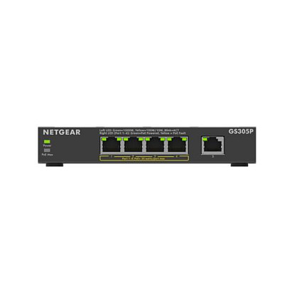 NETGEAR GS305P 5-Port Gigabit PoE+ Unmanaged Switch 63W (300 Series) 2