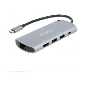 Docking Station DeLOCK / M.2 Slot / 4K / 1xHDMI / 2xUSB-A / LAN - Argjend