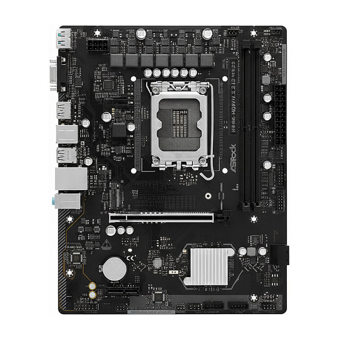 Pllakë Amë Intel ASROCK H610M-HDV/M.2 D5 GEN5 S1700 mATX Intel H610 2xDDR5