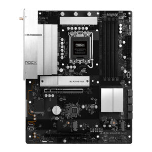 Pllakë Amë Intel ASRock B860 Rock / Wi‑Fi 7 / DDR5 / LGA1851