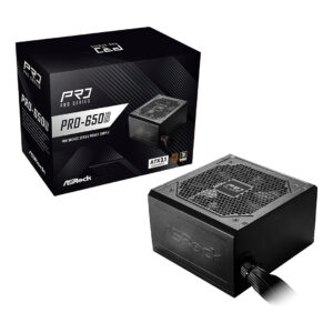 Furnizues Energjie ASRock Pro Series PRO‑650B / 650W / 80 PLUS Bronze / ATX