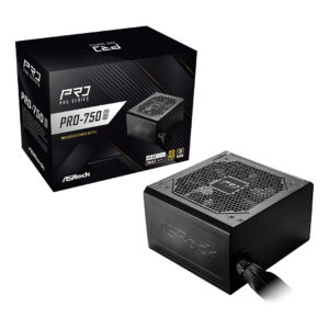 Furnizues Energjie ASRock Pro Series PRO‑750G / 750W / 80 PLUS Gold / ATX