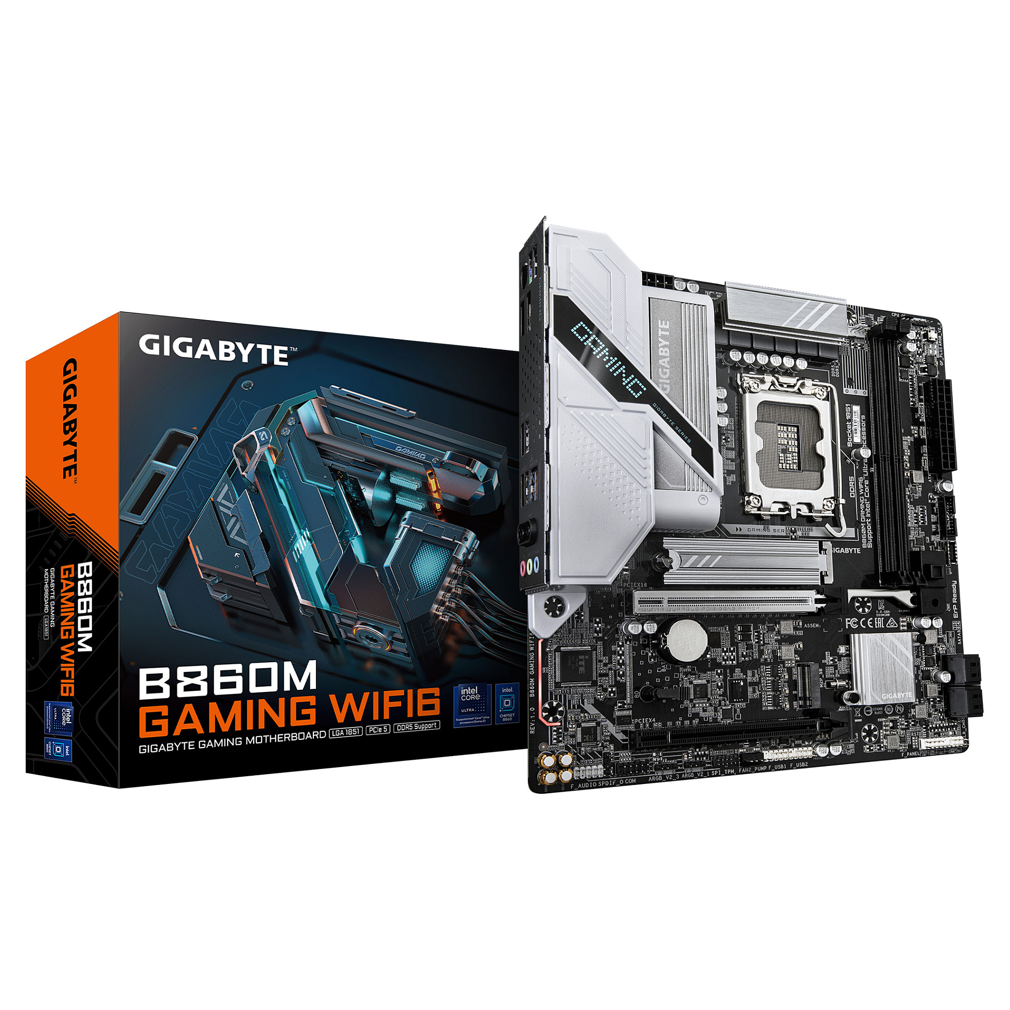 Pllakë Amë Intel Gigabyte B860M GAMING Wi‑Fi 6 / LGA1851
